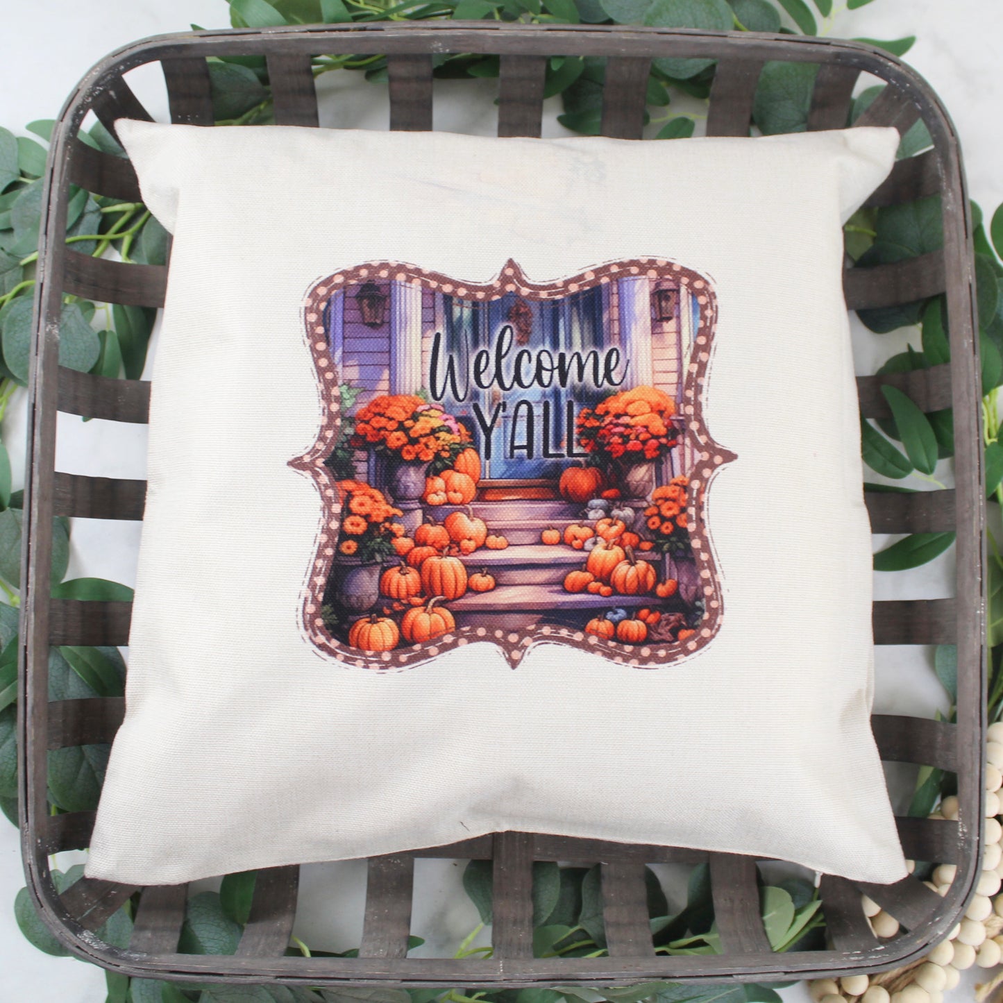 Welcome Y’all Throw Pillow