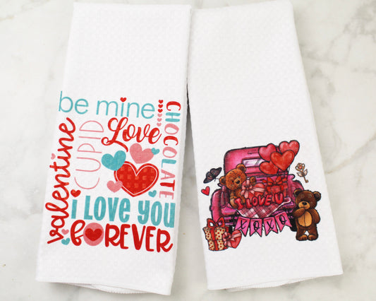 Valentine’s Day Towel Set