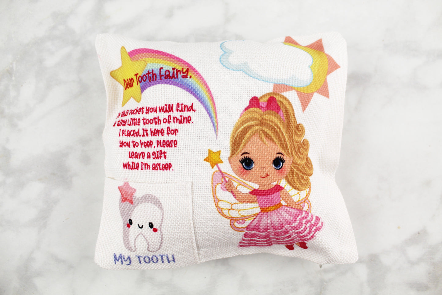 Tooth Fairy Pocket Pillow