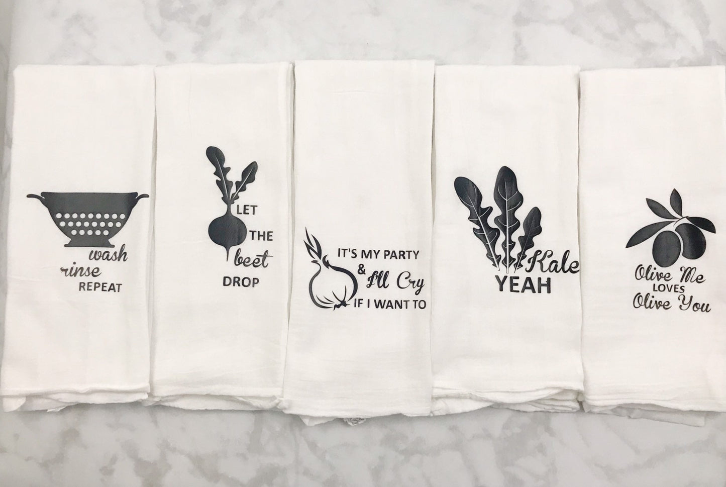 Funny Flour Sack Tea Towels – Simply Northwest