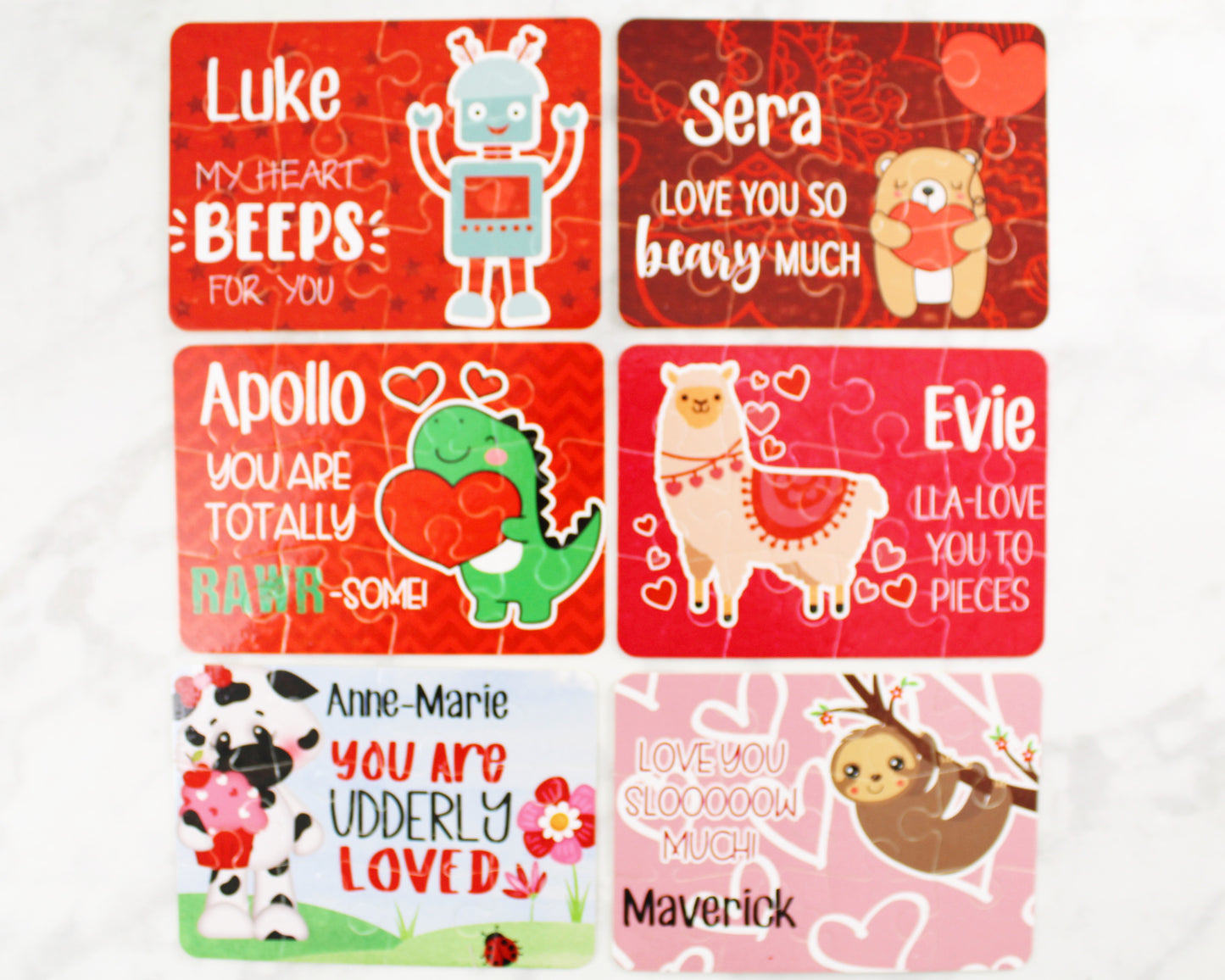 Personalized Valentine’s Day Puzzles